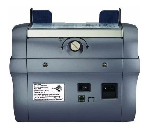 Contadora Billetes Con Detector De Falsos Dasa C920 - Imagen 4