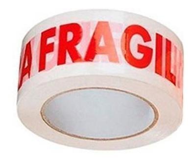 Cinta Fragil Embalaje Adhesiva Mudanza 48 Mm X 90 Metros - Imagen 3
