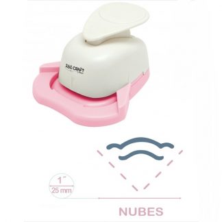 Perforadora Sacabocado Esquinero Scrapbooking Nubes 25 Mm