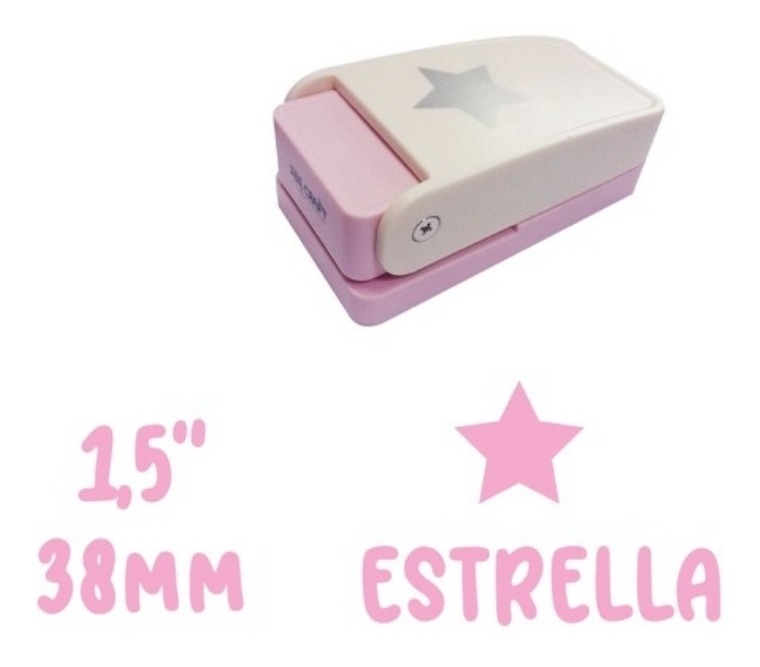 Sacabocado Super Perforadora Estrella 38mm Ibi Craft - Imagen 2