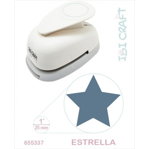 Perforadora Sacabocado Para Papel Estrella 25 mm Ibi Craft - Imagen 3