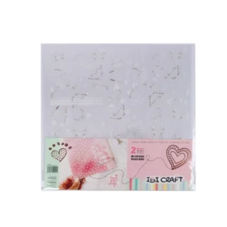 Acetato Ibi Craft Ilustrado 30x30 Cm 2 Hojas TRAVEL