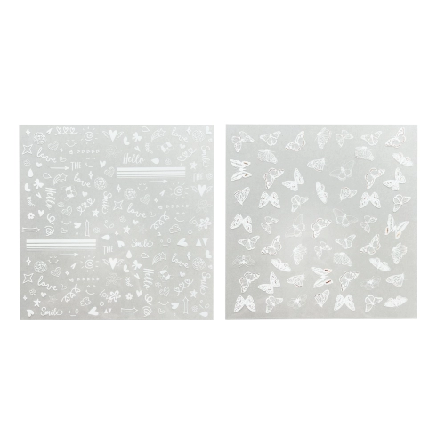 Acetato Ibi Craft Ilustrado 30x30 Cm 2 Hojas MARIPOSAS