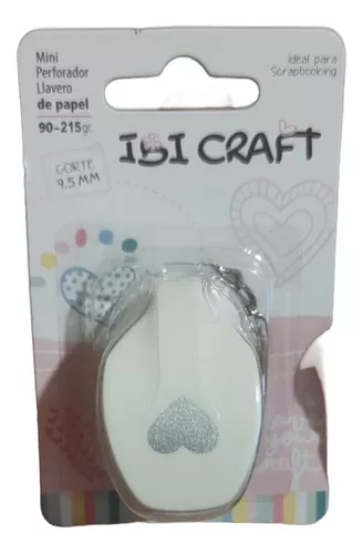 Sacabocado Perforadora Troqueladora Mini Llavero 10 Mm (9,5mm) Corazon Ibi Craft