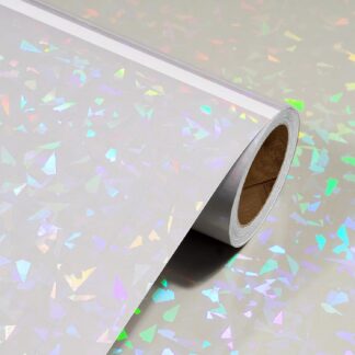 Rollo Para Laminar Holografico Tornasolado 38mic 228mmx20mts