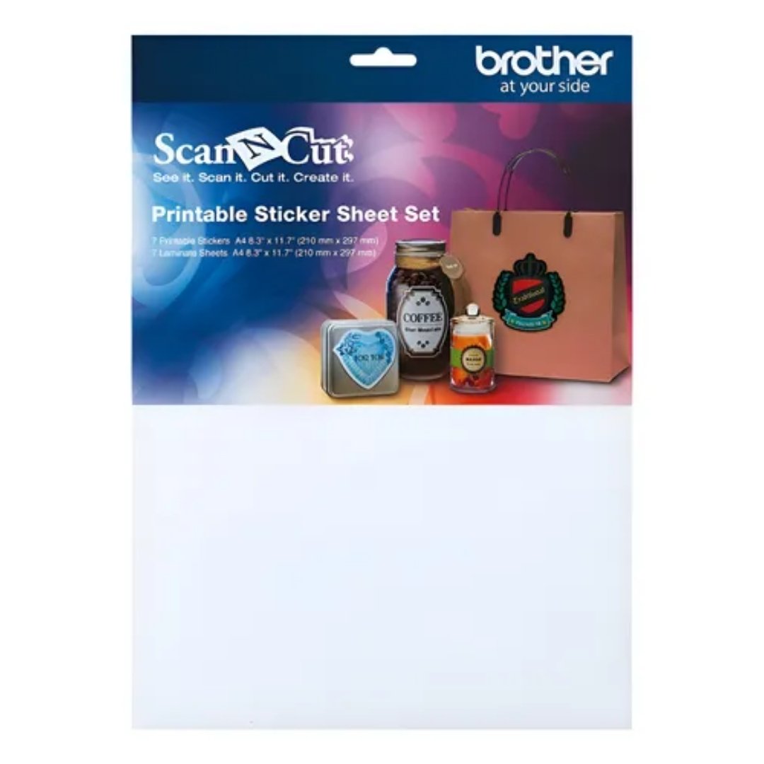 Repuesto Kit De Stickers Imprimibles Brother Scanncut