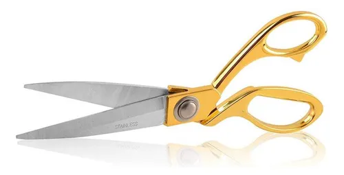 Tijera Sastre Modista Tela Dorado 26 Cm 10.5 Pulgadas - Imagen 3