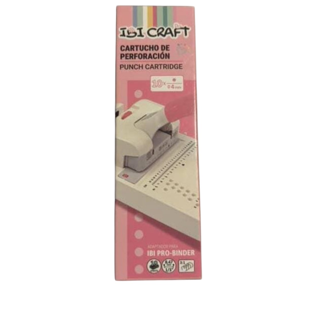 Cartucho Para Anilladora Multisistema Paso 3 En 1 Ibi Craft