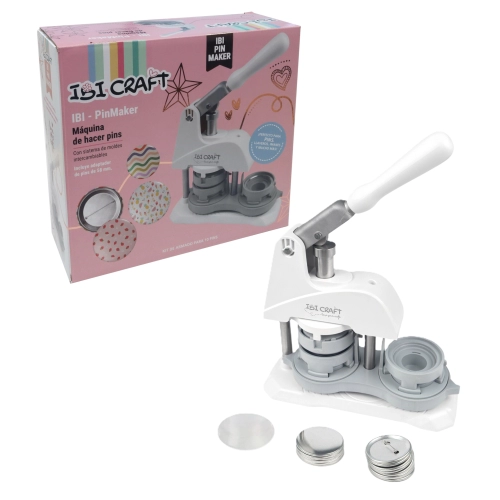 Fabricadora De Pines Con Adaptador 58mm + 10 Sets Ibi Craft