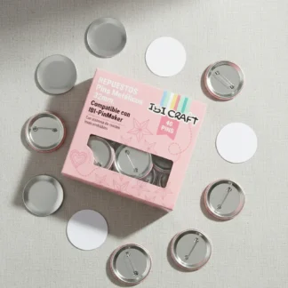 Sets De Pines 32 Mm 40 X Unidades Repuesto Con Broche Ibi Craft