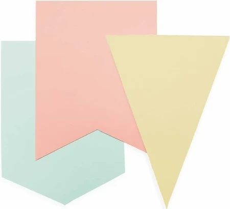 Tablero Creador Banderines Banner Punch Board Ibi Craft - Imagen 2