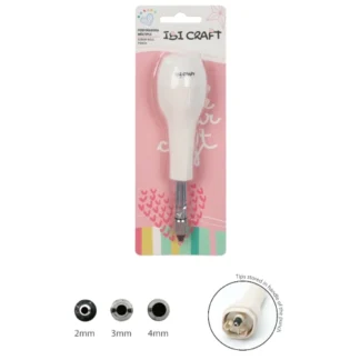 Perforadora Multilple Punzon 4mm, 3mm, 2mm Ibi Craft