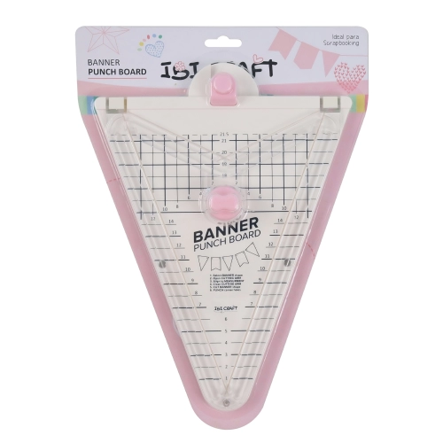 Tablero Creador Banderines Banner Punch Board Ibi Craft