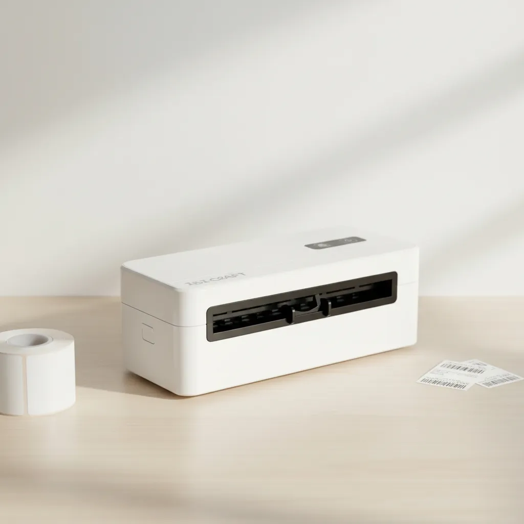 Impresora Térmica Ibicraft Inalámbrica 108mm Ideal Envíos Blanco - Imagen 2