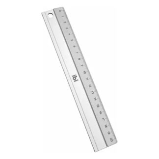 Reglas De Corte De Seguridad Aluminio Presicion 20 Cm