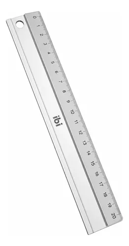 Reglas De Corte De Seguridad Aluminio Presicion 20 Cm