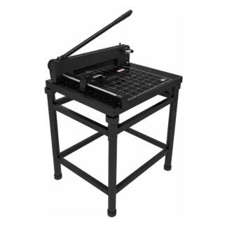 Guillotina Con Mesa Alta Capacidad Hasta 500 Hojas A3 Negra
