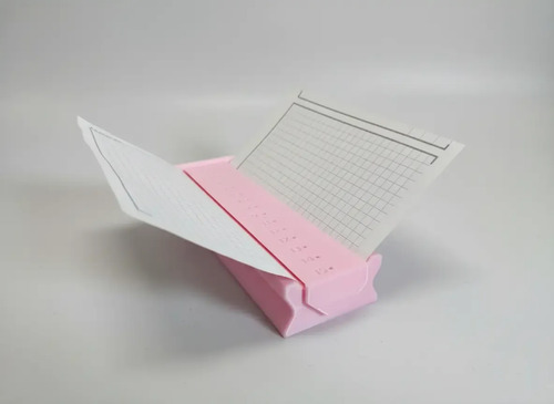 Cuna De Perforación Para Encuadernación Scrapbooking 15 Cm Rosa - Imagen 2