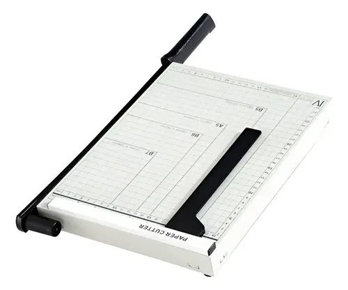 Máquina De Anillar A4 + Plastificadora A4 Blanca + Guillotina Metálica A4 30 Cm - Imagen 4