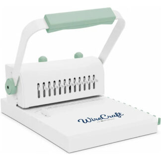 Maquina Para Hacer Anillados Doble Alambre Wire Craft Verde Pastel