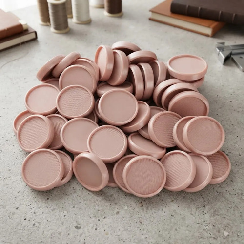 Discos De Encuadernacion Expansion 24 Mm X 50 Unidades Rosa Pálido - Imagen 4