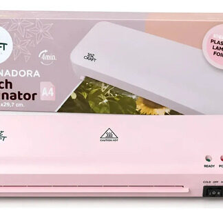 Plastificadora Laminadora  A4 Profesional Ibicraft Rosa