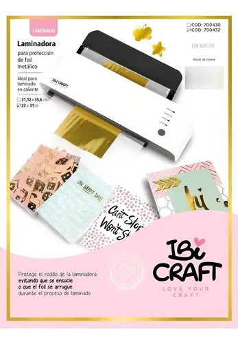 Carpeta Para Laminar Foil A4 Ibi Craft Transparente - Imagen 4