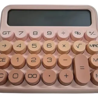 Calculadora Ibi Craft Tendance Display Grande 12 Digitos Color Rosa