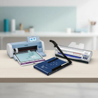 Kit Papelería: Plotter Brother Scanncut Sdx225 + Plastificadora Dasa A3 + Guillotina Dasa A4