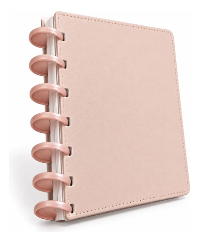 Discos De Encuadernacion Expansion 24 Mm X 50 Unidades Rosa Pálido - Imagen 2