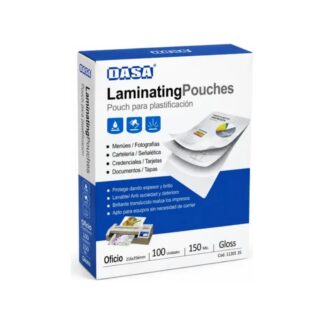 Pouch Plastificado Caliente Oficio Dasa 150 Micrones X 100