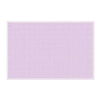 Base Tabla Tablero De Corte A1 Medida 90 X 60 Cm Binderplus Lila