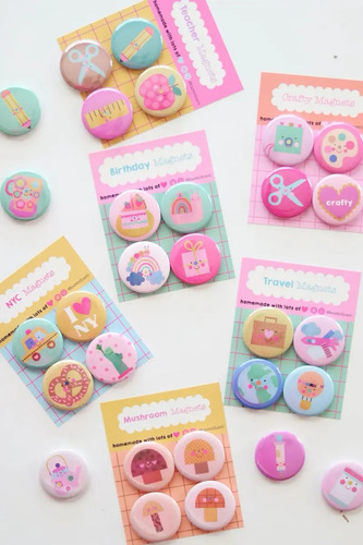 Máquina Para Hacer Pins Personalizados 58 Mm. Ibi Craft Blanco Ibi Pinmakers - Imagen 5